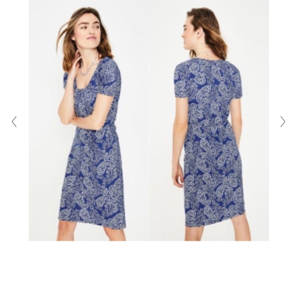 Boden size 6p tie Dress